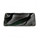 Teller 'Stein und Moos' 21 cm breit