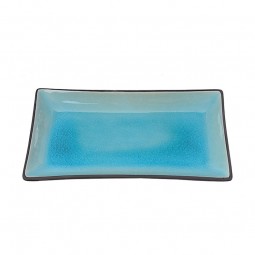 Plate Turquoise Series Rectangular