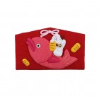 Ema Holztafel Koinori & Manekineko – japanische Wunschtafel