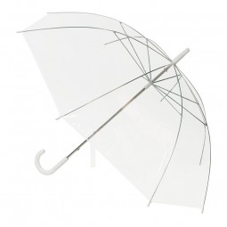 Durchsichtigen Regenschirm
