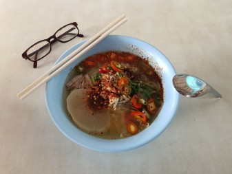 Udon Nudelsuppe: Rezept Okkirikomi aus Gunma