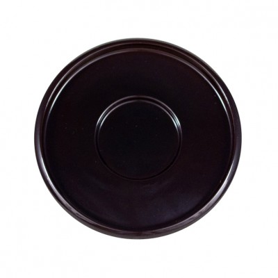 Coaster - Black Round Wooden Base