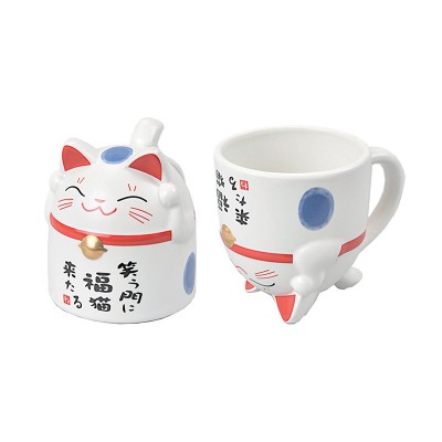 Wendetasse 'maneki Neko'