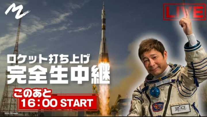 Japan-Milliardär Maezawa erfüllt sich mit Raumfahrt einen Kindheitstraum