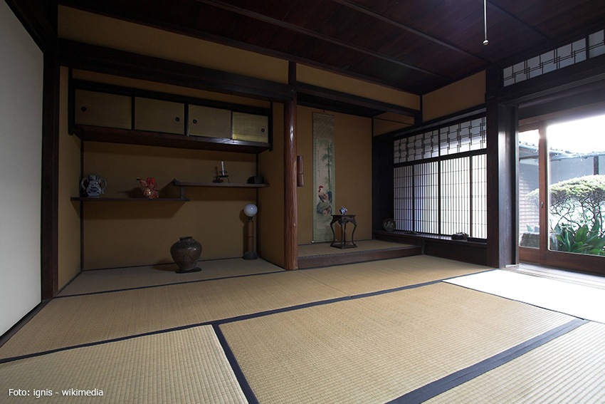 japanischer Raum im Shoin-Stil