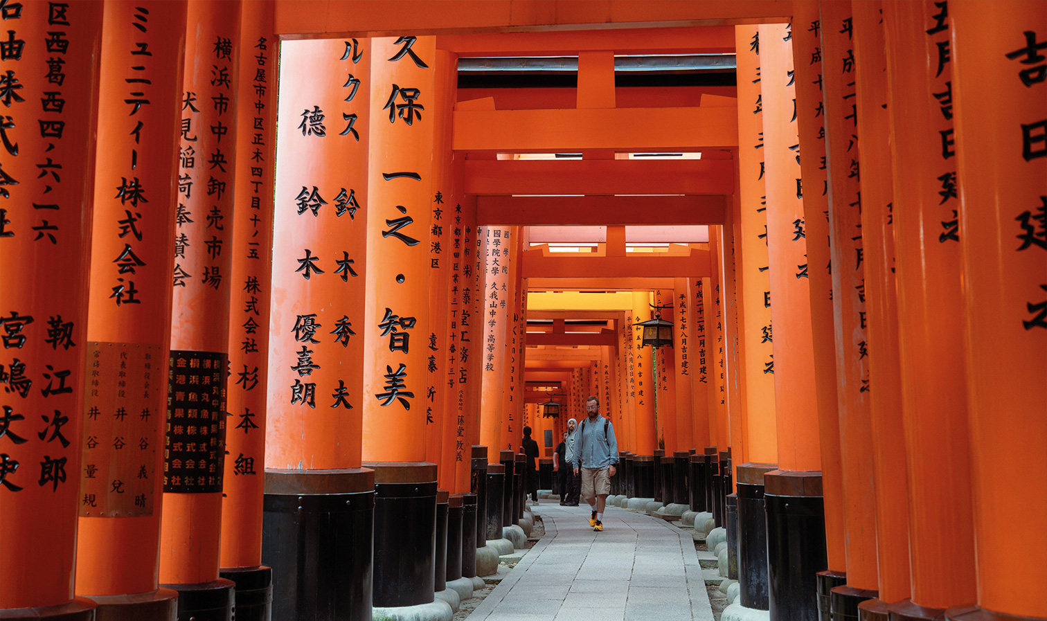 Top 10 Sehenswürdigkeiten in Japan – Tausend Torii von Fushimi Inari Taisha Schrein Kyoto