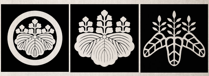 Japan Kaiser Wappen und Regierungssymbole