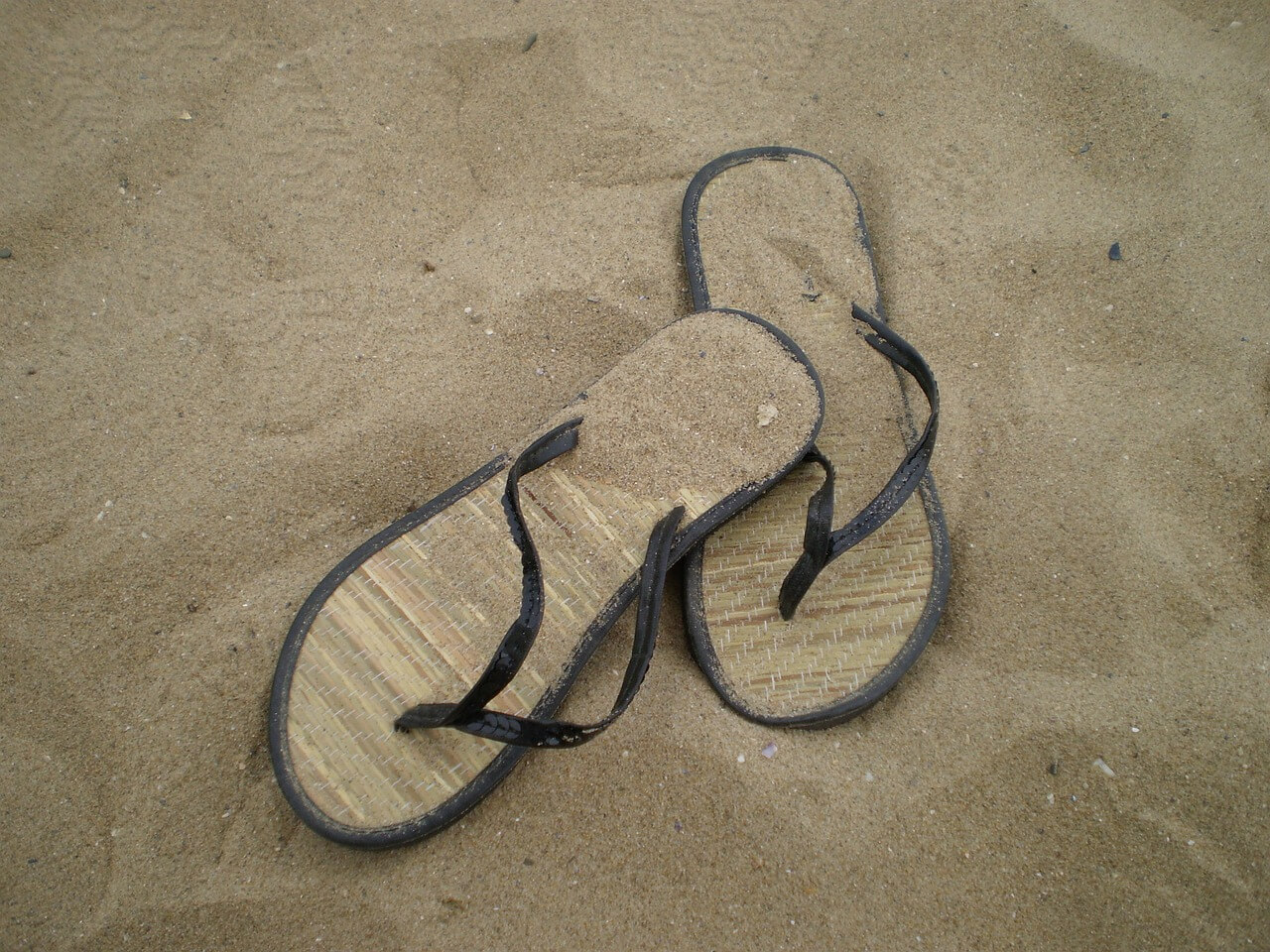 Flips Flops am Strand